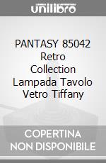 PANTASY 85042 Retro Collection Lampada Tavolo Vetro Tiffany game acc