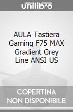AULA Tastiera Gaming F75 MAX Gradient Grey Line ANSI US game acc