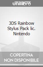3DS Rainbow Stylus Pack lic. Nintendo videogame di ACC