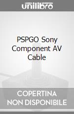 PSPGO Sony Component AV Cable videogame di ACC