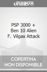 PSP 3000 + Ben 10 Alien F. Vilgax Attack videogame di PSP