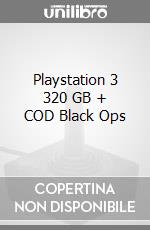 Playstation 3 320 GB + COD Black Ops videogame di PS3