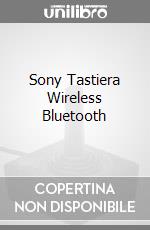 Sony Tastiera Wireless Bluetooth videogame di PS3