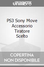 PS3 Sony Move Accessorio Tiratore Scelto videogame di PS3