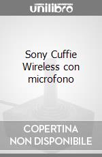 Sony Cuffie Wireless con microfono videogame di ACC