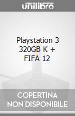 Playstation 3 320GB K + FIFA 12 videogame di PS3