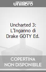 Uncharted 3: L'Inganno di Drake GOTY Ed. videogame di PS3