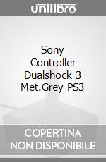 Sony Controller Dualshock 3 Met.Grey PS3 videogame di PS3