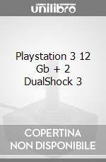 Playstation 3 12 Gb + 2 DualShock 3 videogame di PS3