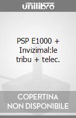 PSP E1000 + Invizimal:le tribu + telec. videogame di PSP