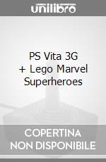 PS Vita 3G + Lego Marvel Superheroes videogame di PSV