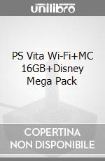 PS Vita Wi-Fi+MC 16GB+Disney Mega Pack videogame di PSV