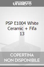 PSP E1004 White Ceramic + Fifa 13 videogame di PSP