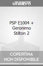 PSP E1004 + Geronimo Stilton 2 videogame di PSP