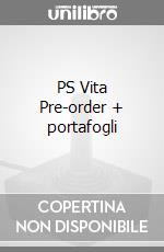 PS Vita Pre-order + portafogli videogame di PSV