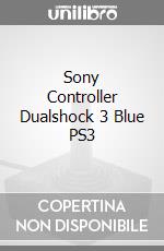 Sony Controller Dualshock 3 Blue PS3 videogame di PS3