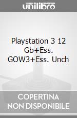 Playstation 3 12 Gb+Ess. GOW3+Ess. Unch videogame di PS3