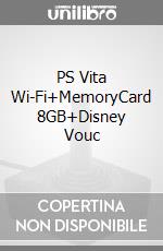 PS Vita Wi-Fi+MemoryCard 8GB+Disney Vouc videogame di PSV
