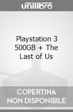 Playstation 3 500GB + The Last of Us videogame di PS3