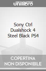 Sony Ctrl Dualshock 4 Steel Black PS4 videogame di ACC