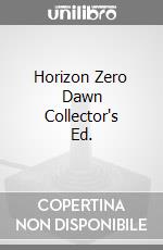Horizon Zero Dawn Collector's Ed. videogame di PS4