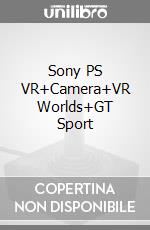 Sony PS VR+Camera+VR Worlds+GT Sport videogame di ACC