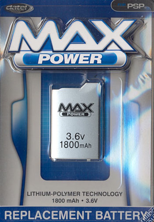 PSP Batteria Max Power - DATEL videogame di PSP