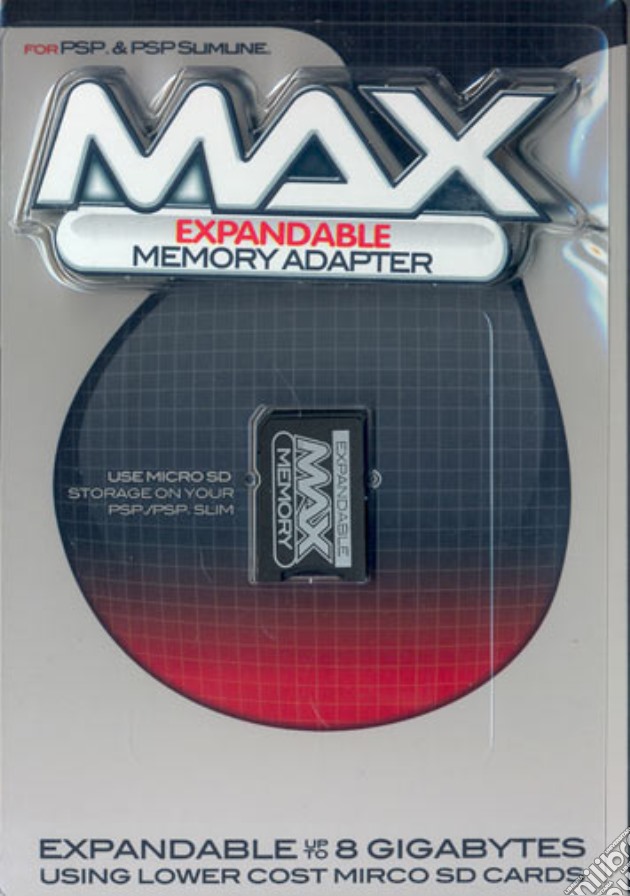 PSP Expandable Memory Adapter - DATEL videogame di PSP