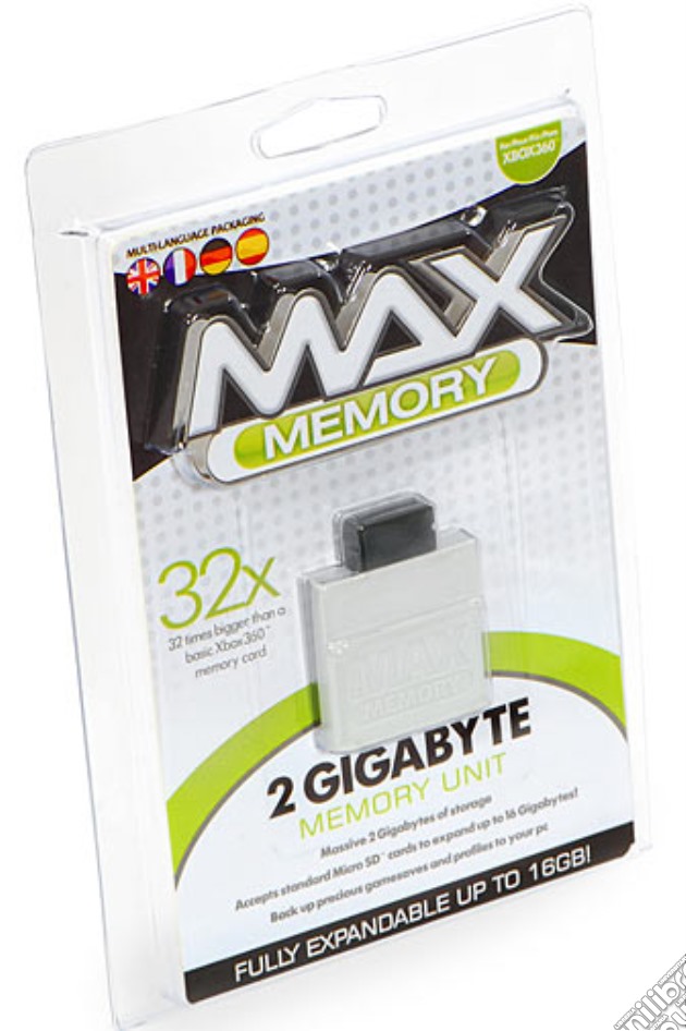 X360 Memory Card 2 GB - DATEL videogame di X360