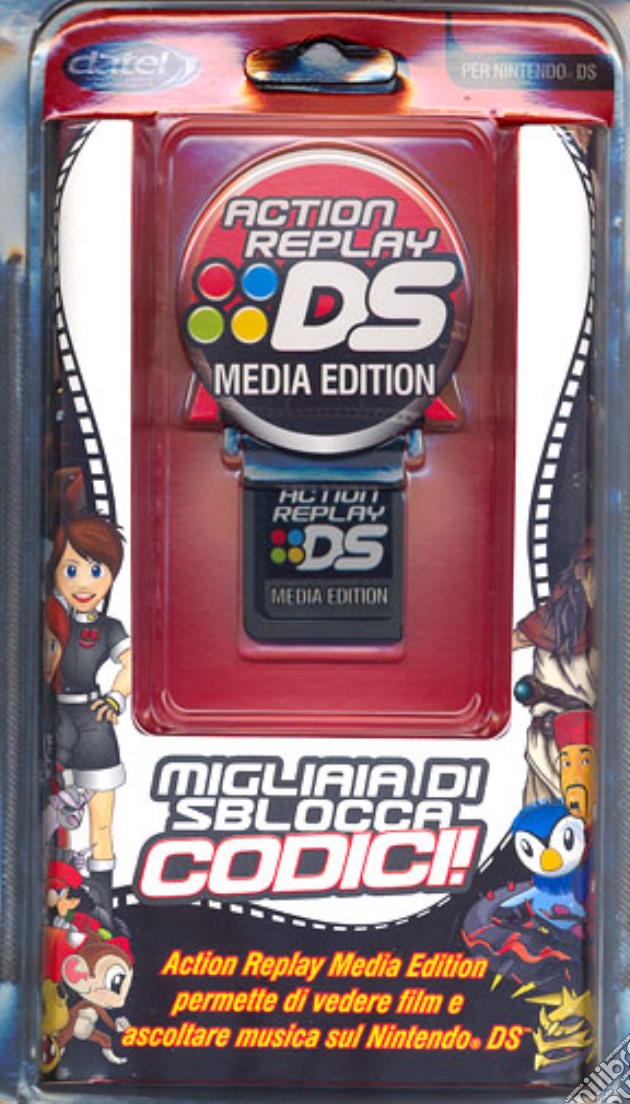 NDS Action Replay Media Edition - DATEL videogame di NDS