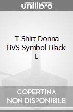 T-Shirt Donna BVS Symbol Black L videogame di TSH