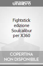 Fightstick edizione Soulcalibur per X360 videogame di X360