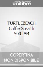 TURTLEBEACH Cuffie Stealth 500 PS4 videogame di PS3