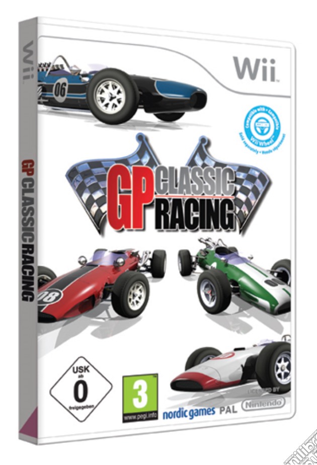 WII GP Classic Racing (bundle volante) videogame di WII