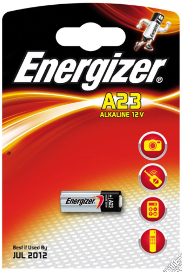 Pile Specialistiche Alc. A23 Energizer videogame di HGP