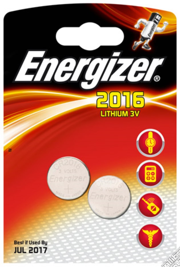 Pile Specialistiche Litio 2016 Energizer videogame di HGP