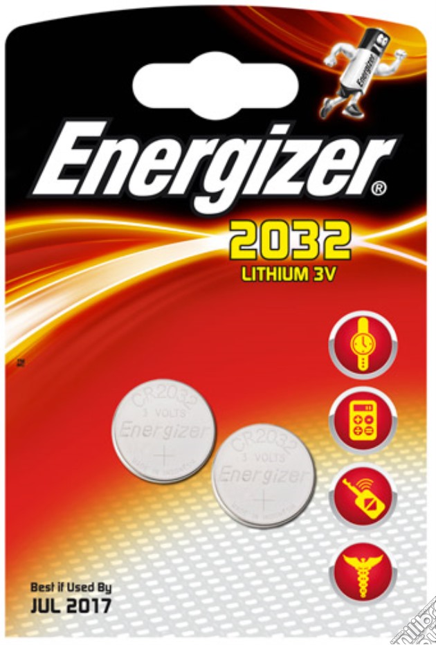 Pile Specialistiche Litio 2032 Energizer videogame di HGP