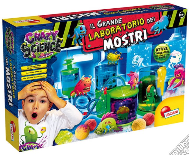 Crazy Science Grande Laboratorio Mostri videogame di KIDS