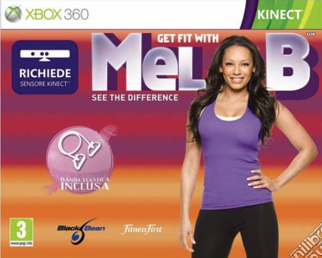 Get Fit With Mel B Kinect Bundle videogame di X360