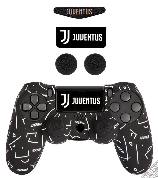 QUBICK Controller Kit PS4 Juventus Black videogame di ACC