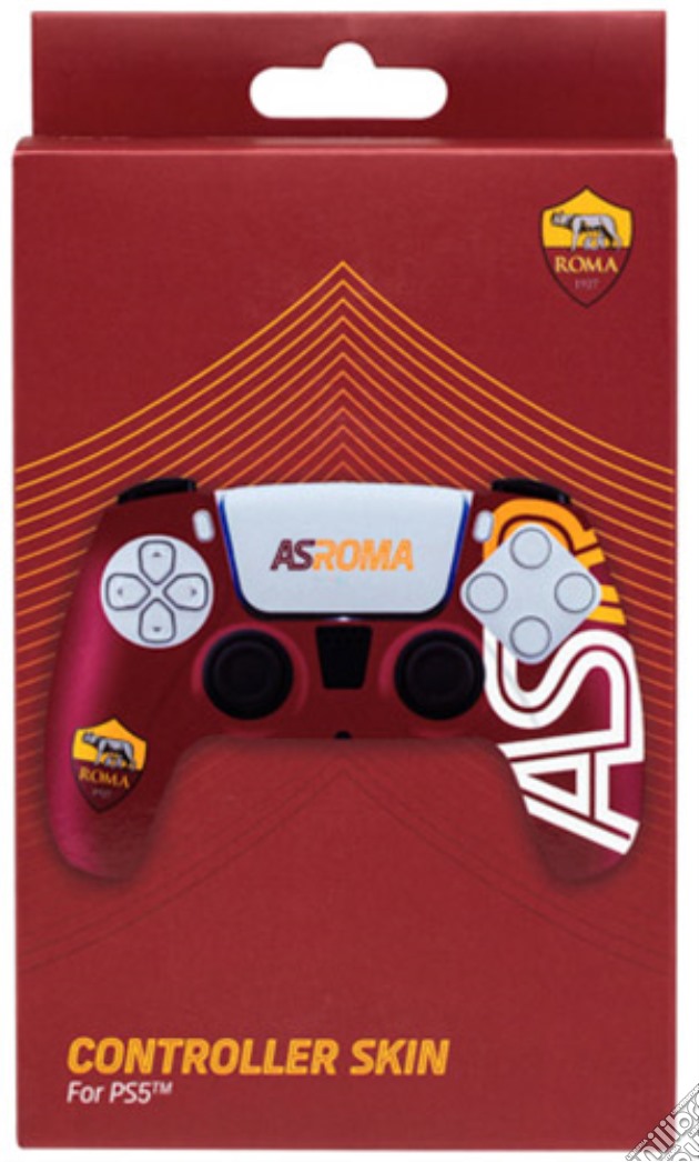 QUBICK PS5 Controller Skin AS Roma 4.0 videogame di ACC