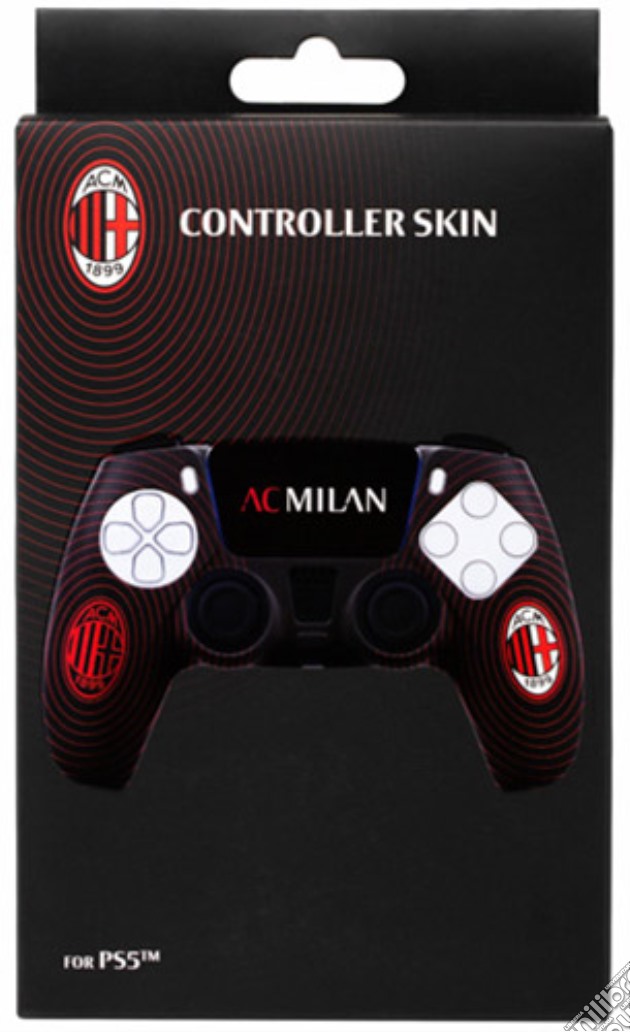 QUBICK PS5 Controller Skin AC Milan 3.0 videogame di ACC