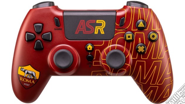 QUBICK PS4 Controller Wireless AS Roma videogame di ACC