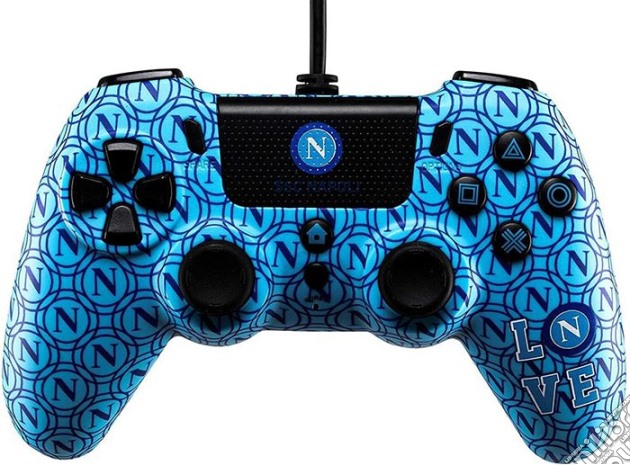 QUBICK PS4 Controller Wired SSC Napoli 2.0 videogame di ACC