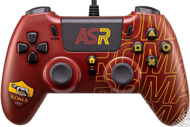 QUBICK PS4 Controller Wired AS Roma 3.0 videogame di ACC