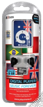 Lettore MP3 Australia Flag + Mem 8GB game acc
