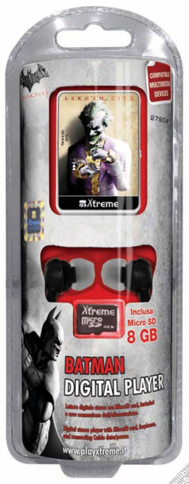 Lettore MP3 Joker memory 8GB videogame di ACC