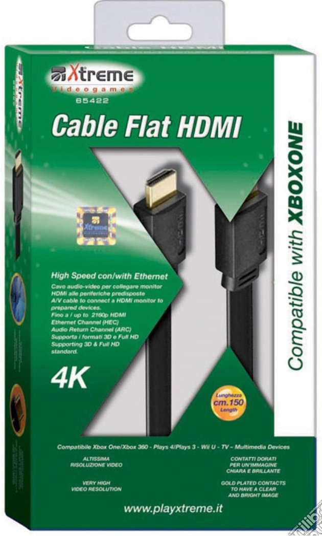 Cavo HDMI 4K XONE videogame di ACC