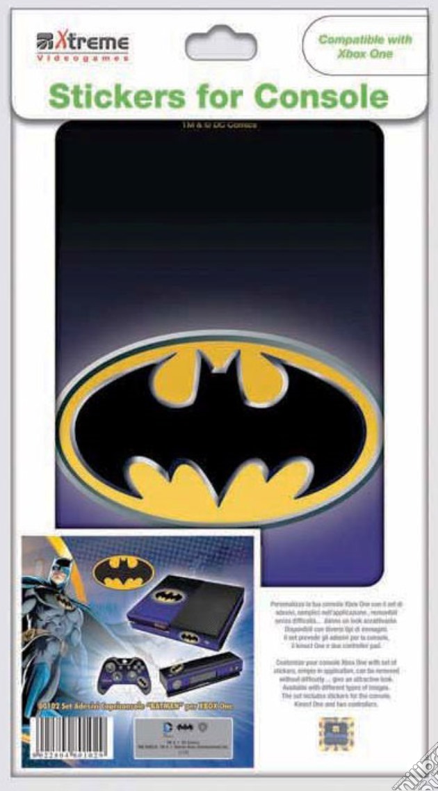 Stickers Batman XONE videogame di XBOX