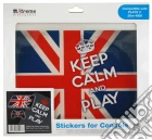 Stickers Keep Calm UK Flag PS3 Slim game acc
